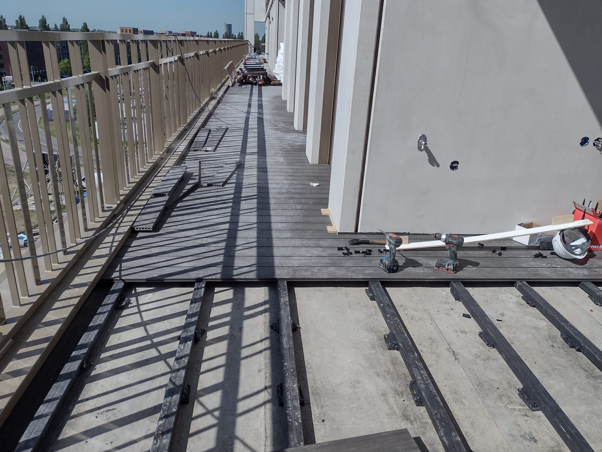 PVC-vloeren op terrassen